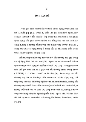 Nghiên cứu chẩn đoán trước sinh bất thường thành bụng