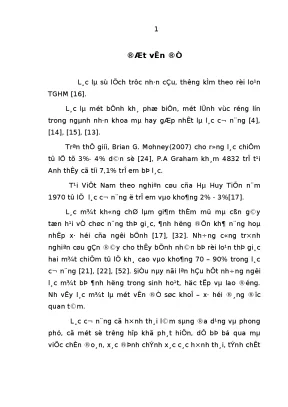 Nghiên cứu về lác và ảnh hưởng của nó đến trẻ em