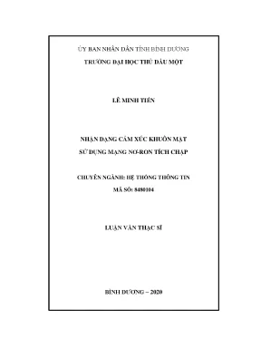 Nhận Dạng Cảm Xúc Khuôn Mặt Bằng Mạng Nơ-Ron Tích Chập