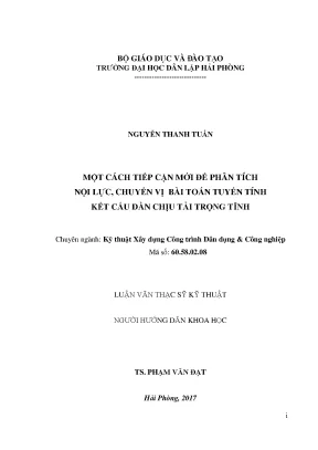 Phân Tích Nội Lực và Chuyển Vị Trong Kết Cấu Dàn Chịu