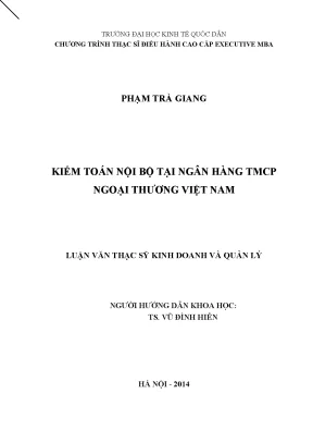 Chương Trình Thạc Sĩ Điều Hành Cao Cấp MBA Tại Trường 