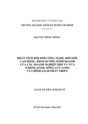 Phân Tích Đổi Mới Công Nghệ và Định Hướng Kinh Doanh