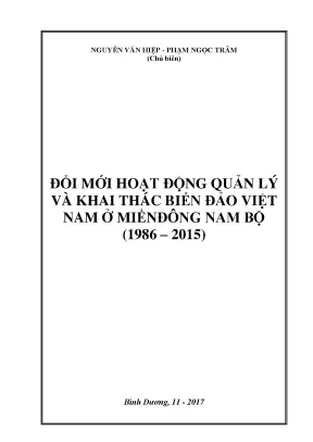 Đổi Mới Quản Lý và Khai Thác Biển Đảo Việt Nam 1986-2015