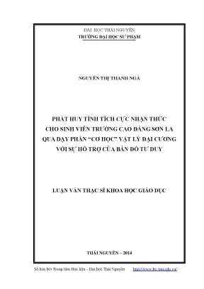 Phát huy tính tích cực nhận thức cho sinh viên qua dạy