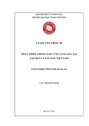 Phát Triển Chuỗi Cung Ứng Xăng Dầu Tại Tập Đoàn Xăng Dầu