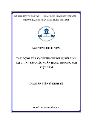 Tác Động Cạnh Tranh Đến Ổn Định Tài Chính Ngân Hàng