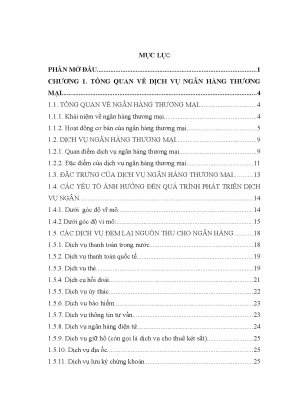 Giải pháp nâng cao tỷ trọng thu phí dịch vụ ngân hàng