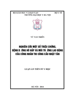 Nghiên Cứu Triệu Chứng Bệnh Đường Hô Hấp Tại Công Trình 
