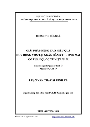 Giải Pháp Tối Ưu Huy Động Vốn Tại Ngân Hàng Thương Mại