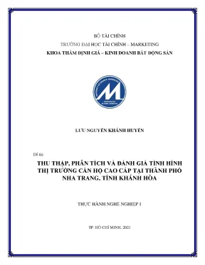 Phân Tích Thị Trường Căn Hộ Cao Cấp Tại Nha Trang, Khánh Hòa