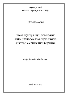 Tổng Hợp Vật Liệu Composite Trên Nền UiO-66 Ứng Dụng