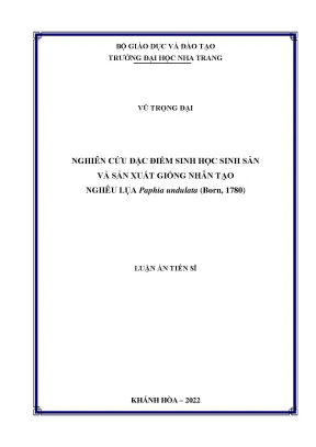 Nghiên Cứu Đặc Điểm Sinh Học và Sản Xuất Giống Nghêu Lụa