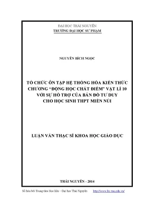Ôn Tập Hệ Thống Hóa Kiến Thức Vật Lý 10 Với Bản Đồ Tư Duy