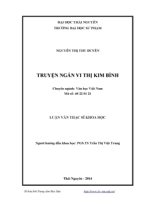 Nghiên cứu văn xuôi dân tộc thiểu số Việt Nam qua tác