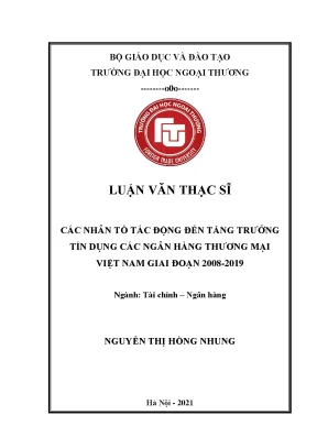 Tăng Trưởng Tín Dụng Ngân Hàng Thương Mại Việt Nam Giai