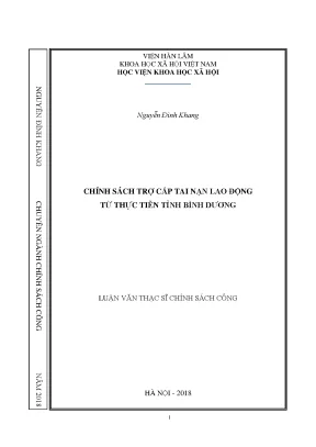 Chính Sách Trợ Cấp Tai Nạn Lao Động Tại Bình Dương: Thực