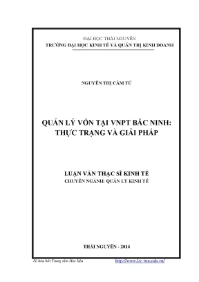Quản Lý Vốn Tại VNPT Bắc Ninh: Thực Trạng và Giải Pháp