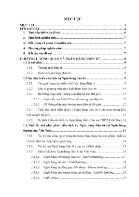 Phát Triển Dịch Vụ Ngân Hàng Điện Tử Tại Việt Nam: Thực