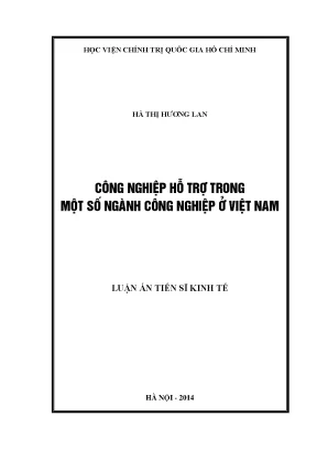 Phát Triển Công Nghiệp Hỗ Trợ Tại Việt Nam: Thực Trạng