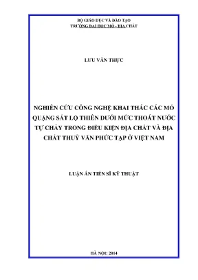 Nghiên Cứu Công Nghệ Khai Thác Quặng Sắt Lộ Thiên Ở Việt Nam