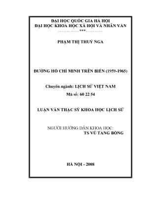 Tuyến Đường Hồ Chí Minh Trên Biển: Chiến Lược Chi Viện
