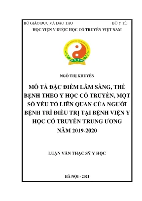 Đặc điểm lâm sàng và yếu tố liên quan của bệnh nhân trĩ