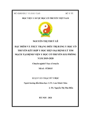 Điều Trị Bệnh Tim Mạch Kết Hợp Y Học Cổ Truyền và Hiện