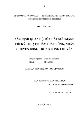 Nâng Cao Kỹ Thuật Nhảy Phát Bóng và Nhảy Chuyền Bóng 
