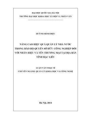 Nâng Cao Hiệu Quả Quản Lý Nhà Nước Trong Bảo Hộ Quyền Sở