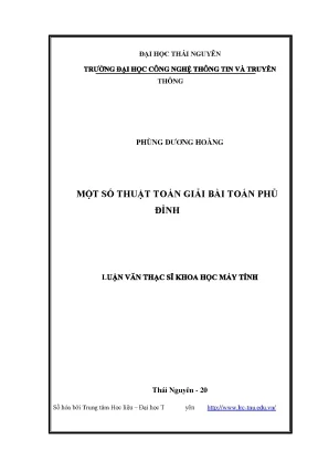 Giải Bài Toán Phủ Đỉnh Bằng Các Thuật Toán Heuristic