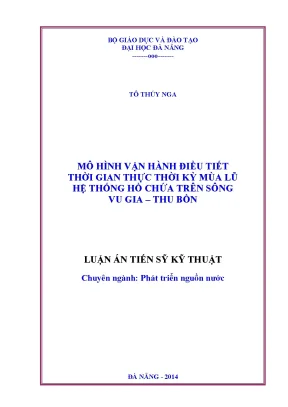 Mô Hình Vận Hành Thời Gian Thực Hệ Thống Hồ Chứa Trên 