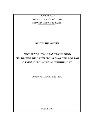 Vai Trò Của Đội Ngũ Giáo Viên Trong Giáo Dục Tại Trường