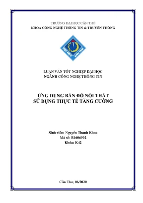 Ứng Dụng Thực Tế Tăng Cường Trong Bán Đồ Nội Thất