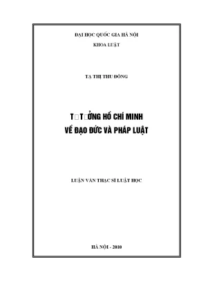 Đạo đức và pháp luật trong quản lý xã hội tại Việt Nam