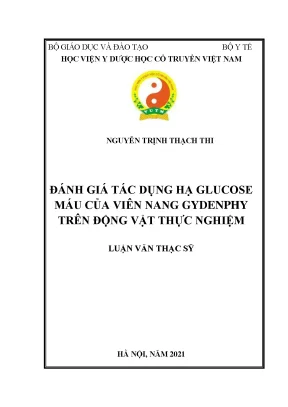 Đánh Giá Tác Dụng Hạ Glucose Máu Của Viên Nang Gydenphy
