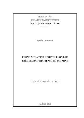 Phòng Ngừa Tội Buôn Lậu Tại Thành Phố Hồ Chí Minh: Thực