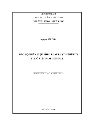 Bảo vệ nhãn hiệu theo pháp luật sở hữu trí tuệ tại Việt Nam