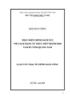 Thực hiện chính sách người có công với cách mạng tại Tam
