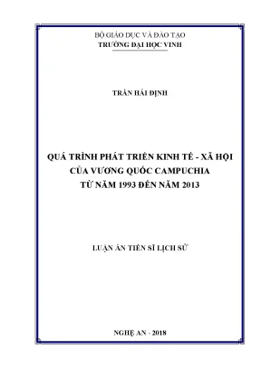 Quá Trình Phát Triển Kinh Tế - Xã Hội Vương Quốc 