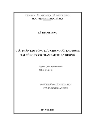 Giải Pháp Tạo Động Lực Hiệu Quả Cho Người Lao Động Tại