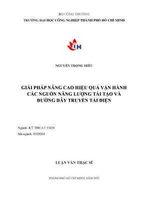 Giải Pháp Tối Ưu Hóa Hiệu Quả Vận Hành Nguồn Năng Lượng