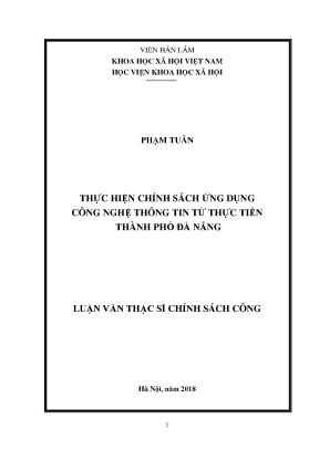 Ứng Dụng Công Nghệ Thông Tin Trong Quản Lý Nhà Nước Tại