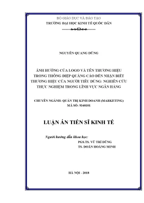 Ảnh Hưởng Của Logo Và Tên Thương Hiệu Đến Nhận Biết 
