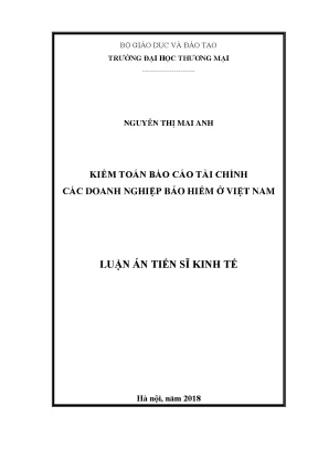 Nâng cao chất lượng kiểm toán báo cáo tài chính doanh