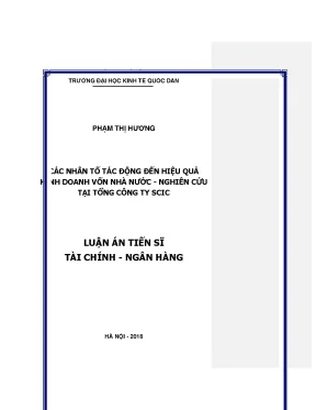 Nghiên Cứu Các Nhân Tố Ảnh Hưởng Đến Hiệu Quả Kinh Doanh