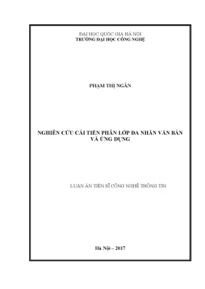 Cải Tiến Phân Lớp Đa Nhãn Văn Bản: Nghiên Cứu và Ứng Dụng