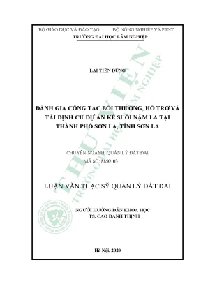 Đánh Giá Công Tác Bồi Thường và Tái Định Cư Dự Án Kè