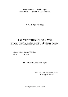 Khám Phá Truyền Thuyết Gắn Với Đình, Chùa, Đền, Miếu Ở