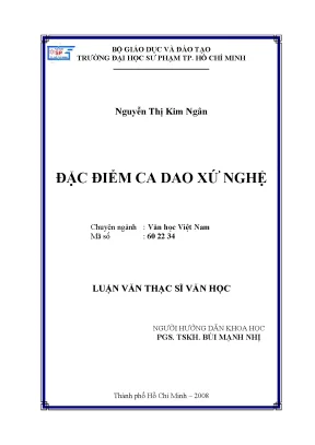 Khám Phá Đặc Điểm Ca Dao Xứ Nghệ: Văn Hóa và Tính Đặc Trưng