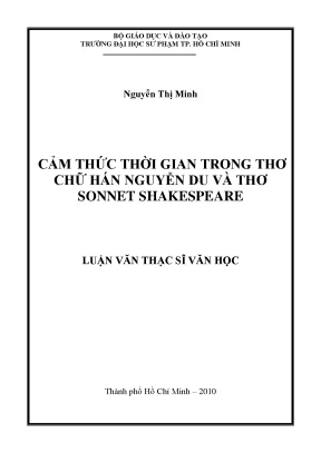Cảm Thức Thời Gian Trong Thơ Nguyễn Du Và Shakespeare